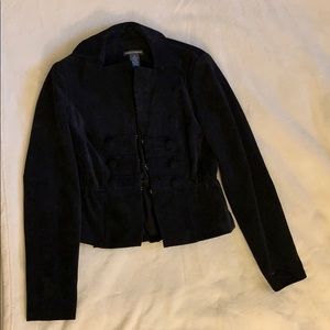 Cropped suit jacket